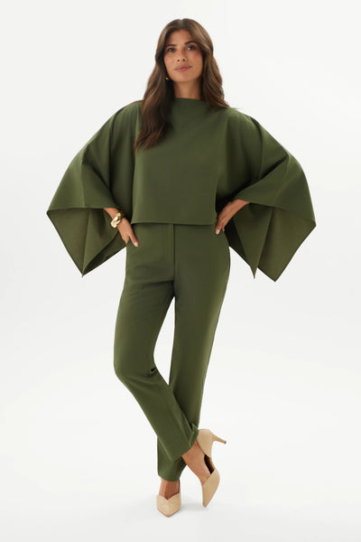 Calça de Alfaiataria Reta Leve | Alva & Co.