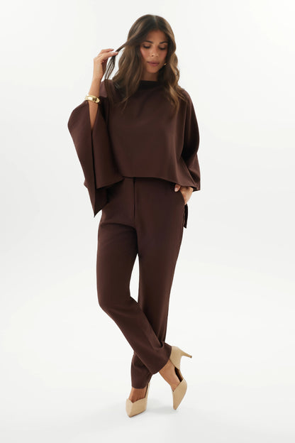 Calça de Alfaiataria Reta Leve | Alva & Co.