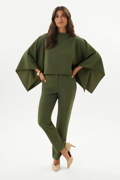 Calça de Alfaiataria Reta Leve | Alva & Co.
