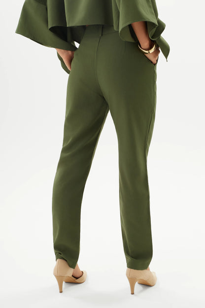 Calça de Alfaiataria Reta Leve | Alva & Co.