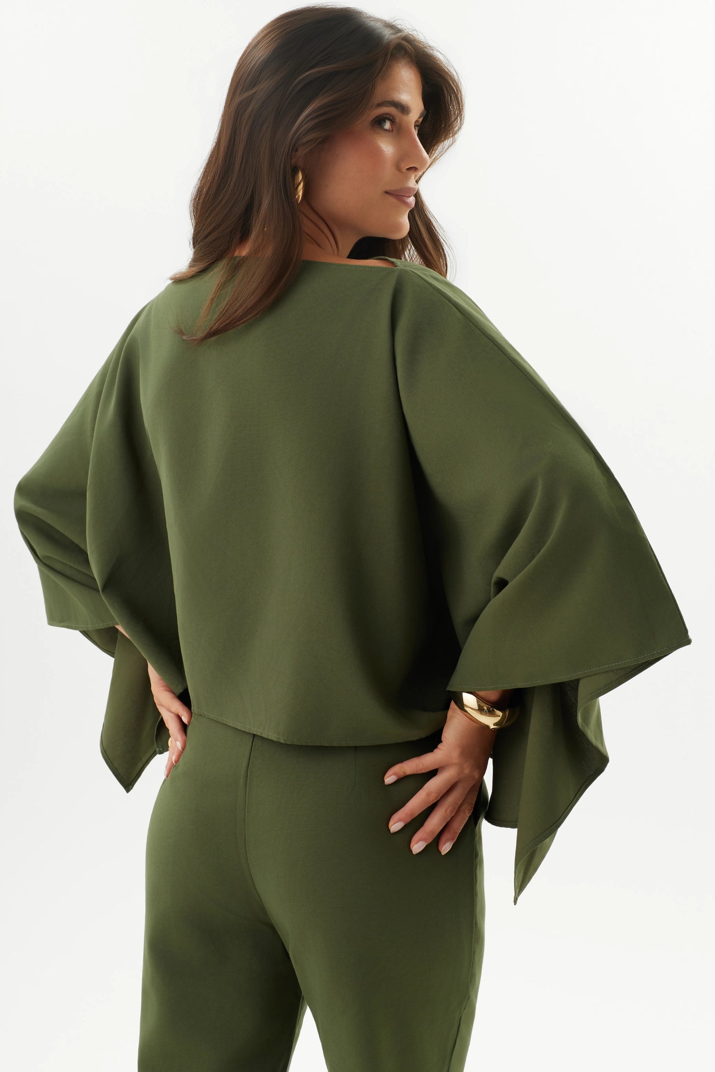 Blusa Capa Serena Cropped | Alva & Co.